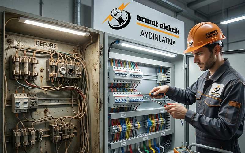 Altıntaş Elektrik panosu revizyon